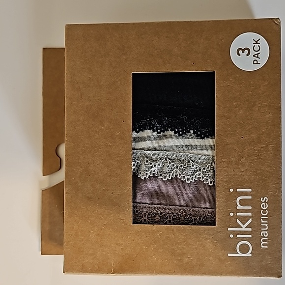 Maurices Bikini 3 Pack Size L NEW Bundle of 3 - Picture 1 of 6